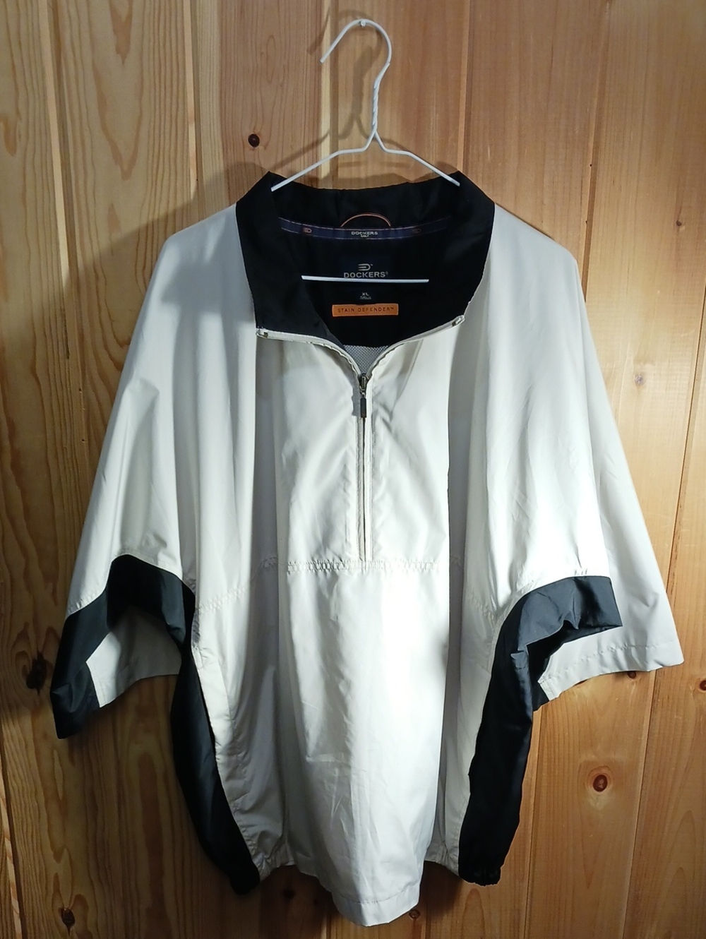 Dockers Pullover Zip Wind-Resistant Golf Shirt